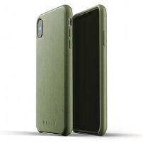 Mujjo volleren Mujjo koffer voor iPhone XS Max. - olijf