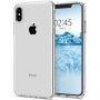 Spigen Liquid Crystal cover voor iPhone XS Max. - rein