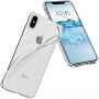 Spigen Liquid Crystal cover voor iPhone XS Max. - rein