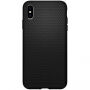 Spigen Liquid Air cover voor iPhone XS Max. - zwart