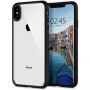 Spigen Ultra Hybride cover voor iPhone XS Max. - matzwart