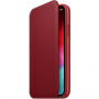 Origineel Apple Folio lederen koffer voor iPhone XS - rood