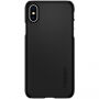 Spigen Thin Fit cover voor iPhone XS / X - zwart