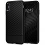 Spigen Core Armor bestand dekking voor iPhone XS / X - zwart