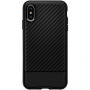 Spigen Core Armor bestand dekking voor iPhone XS / X - zwart