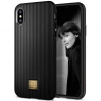 Spigen La Manon Classy cover voor Spigen La Manon Classy cover voor Apple iPhone XS / X van Apple - zwart