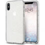 Spigen Liquid Crystal Glitter cover voor iPhone XS / X - rein