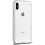Spigen Liquid Crystal Glitter cover voor iPhone XS / X - rein