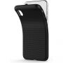 Spigen Liquid Air cover voor iPhone XS / X - zwart