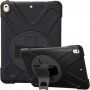 Duurzame draaibare 360° koffer met standaard voor iPad Air 3 (2019) / Pro 10,5" - zwart