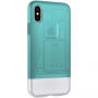 Spigen Klassieke C1 koffer voor Apple iPhone X - turquoise