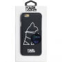 Karl Lagerfeld Head Punk Case voor iPhone 6 / 6S - zwart
