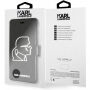 Karl Lagerfeld K-Punk Boekenkast voor Karl Lagerfeld voor iPhone 7 Plus / 8 Plus - zwart