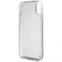 Karl Kapitein Carl Liquid Glitter koffer voor Karl Captain Carl Liquid Glitter voor iPhone X - blauw