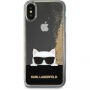 Karl Lagerfeld Choupette Zonnebrillenkoker voor Karl Lagerfeld Choupette voor iPhone X - goud