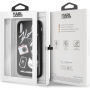 Karl Lagerfeld Pins case voor Karl Lagerfeld Pins voor iPhone X - zwart