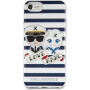 Karl Lagerfeld zeemansband koffer voor zeemansbanden voor iPhone 7/8 - zwart