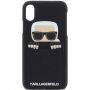 Karl Lagerfeld Stiekeme Karl zaak voor iPhone X - zwart