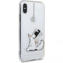 Karl Lagerfeld koffer voor iPhone X - vrij