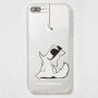 Karl Lagerfeld Choupette Fun-Cord case voor iPhone 7 Plus / 8 Plus - vrij