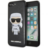 Karl Lagerfeld Space Cosmonaut case voor iPhone 7 Plus / 8 Plus - zwart