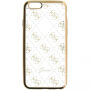 Gok zachte koffer voor iPhone 6 / 6S - goud