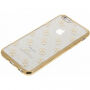 Gok zachte koffer voor iPhone 6 / 6S - goud