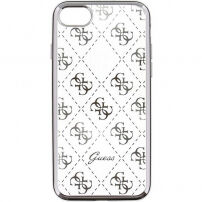 Gok zachte koffer voor iPhone 6 / 6S - zilver
