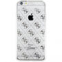Gok zachte koffer voor iPhone 6 / 6S - zilver