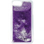 Denk Vloeibare Schitterdekking voor Vloeibare Glitterdekking voor iPhone 6 Plus / 6S Plus / 7 Plus / 8 Plus / 8 Plus - violet