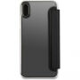 Gok bloemen verlangen boekentas voor iPhone X - zwart