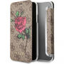 Gok 4G Flower Desire Boekentas voor 4G Flower Desire voor iPhone X - Bruin