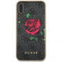Gok 4G Flower Desire cover voor 4G Flower Desire voor iPhone X - grauw