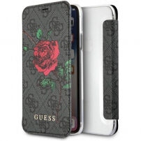Gok 4G Flower Desire Boekentas voor 4G Flower Desire voor iPhone X - grauw
