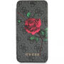 Gok 4G Flower Desire Boekentas voor 4G Flower Desire voor iPhone X - grauw