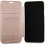 Goknagels en Sparkle Boekenkoker voor iPhone X - roze-goud