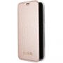Denk Iridescent Boekenkast iPhone voor X - roze-goud