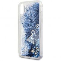 Denk Vloeistof deksel voor iPhone X - blauw