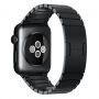 Luxe roestvrijstalen band voor Apple Watch Ultra 49mm / 46mm / 45mm / 44mm / 42mm - zwart