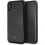 Mercedes Hard Case Dynamic Carbon cover voor iPhone X - zwart