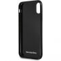 Mercedes Hard Case Dynamic Carbon cover voor iPhone X - zwart