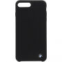 BMW Hard Siliconen koffer voor BMW Hard Siliconen voor iPhone 7 Plus / 8 Plus - zwart
