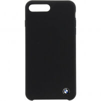 BMW Hard Siliconen koffer voor BMW Hard Siliconen voor iPhone 7 Plus / 8 Plus - zwart