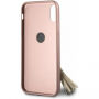 Ik denk dat Saffiano Ring geval voor Saffiano voor iPhone X - rozig