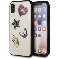 Ik denk Iconische koffer voor iPhone X - beige