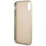 Ik denk dat de Saffianoblinder cover voor iPhone X - roze-goud