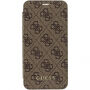 Denk dat Charms Book 4G case 4G case voor iPhone X - Bruin