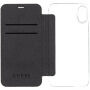 Denk dat Charms Book 4G case 4G case voor iPhone X - Bruin