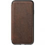 Nomad Folio lederen koffer met Nomad Folio-leren hoesje Apple iPhone XS Max. - Bruin