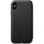 Nomad Folio lederen koffer met Nomad Folio-leren hoesje Apple iPhone XS / X van Apple - zwart